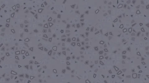 Abstract Bubbles Form and Dissipate in Subtle Cinematic Motion Against a Te.. Stock Footage 340947422