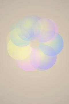 Abstract Bubbles Gradient Stock Photos
