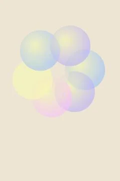 Abstract Bubbles Gradient Stock Photos