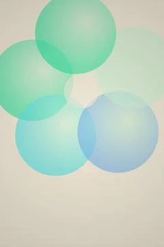 Abstract Bubbles Gradient Stock Photos