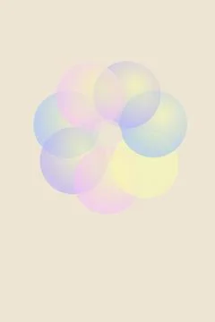 Abstract Bubbles Gradient Stock Photos