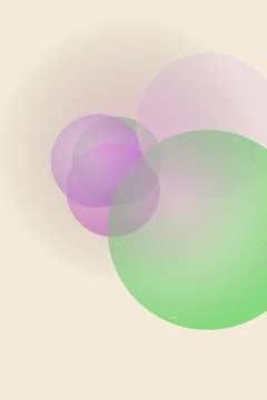 Abstract Bubbles Gradient Stock Photos