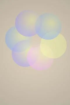 Abstract Bubbles Gradient Stock Photos