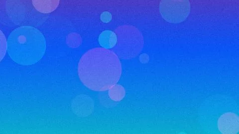 Abstract bubbles with gradient purple background illustration Stock Illustration