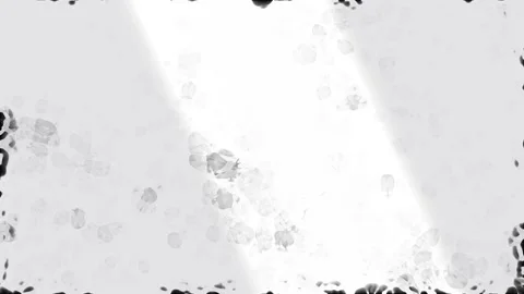 Abstract Bubbles Motion with Black Overlay and Light Flares in Cinematic Styl Stock Footage 341686071