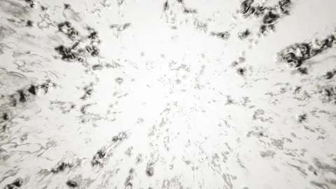 Abstract bubbles paint seethes and moves. Stock Footage 134079765