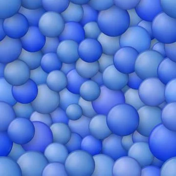 Abstract Bubbles pattern Geometric grid background Stock Illustration