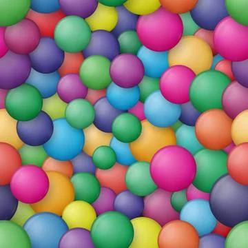 Abstract Bubbles pattern Geometric grid background Stock Illustration