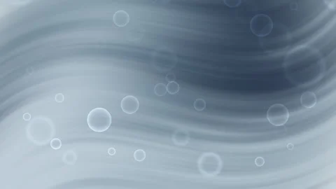 Abstract Bubbles Rising in Flowing Water Background Motion Graphics Stock Footage 345424856