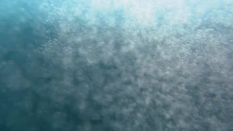 Abstract Bubbles Underwater Stock Footage 146327182
