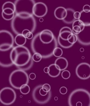 Abstract bubbly pattern in violet colour Stock Illustration