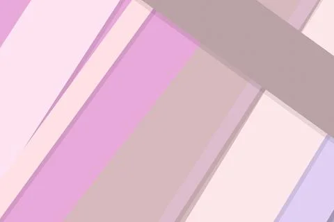 Abstract building corridor-like structure with diagonal pastel planes in pi.. Stock Illustration