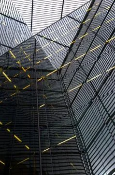 Abstract building reflections Fotos de archivo