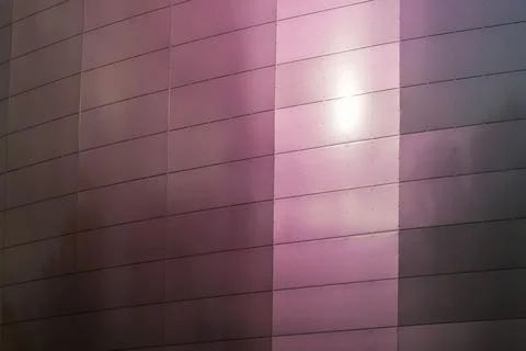 Abstract building wall texture background with reflection Fotos de archivo