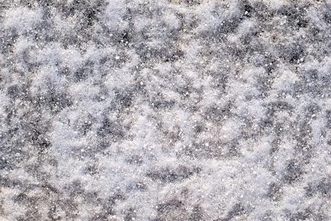 Abstract bumpy texture of a winter snowdrift Foto stock