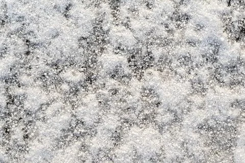 Abstract bumpy texture of a winter snowdrift Stock Photos