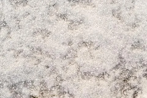 Abstract bumpy texture of a winter snowdrift Foto stock