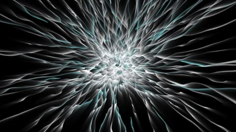 An abstract bundle of energy on a transparent background Stock Footage 249462867