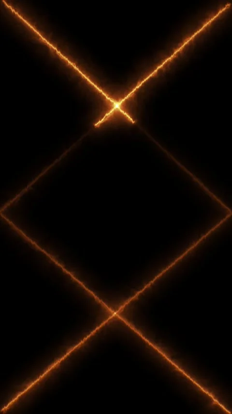 Abstract burning fiery line loop motion. Stock-Footage 331898337