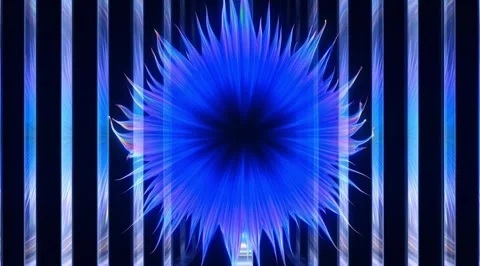 Abstract burst effect psychedelic iridescent holographic light Stock Footage 331452730