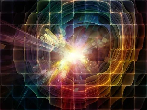 Abstract Burst Stock Illustration