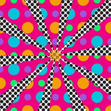 Abstract Burst Stock Illustration