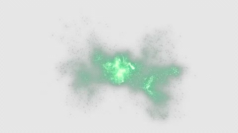 Abstract burst Magic Particles effect swirling blast explosion Overlay ener.. Stock Footage 305312515