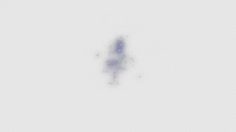 Abstract bursting Magic Particles effect explosion Overlay energy glowing w.. Video stock 294160616