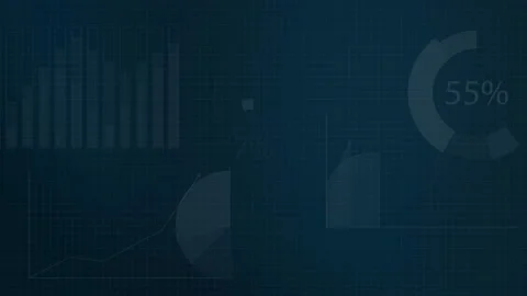 Abstract business background Stock Footage 136052642