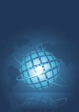 Abstract Business Background Stock Illustration