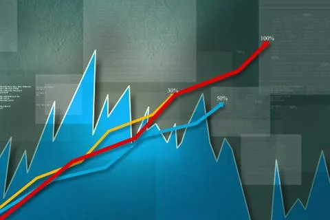 Abstract business background Stock Illustration
