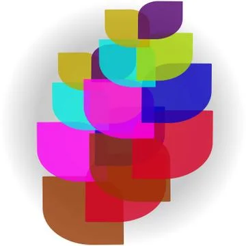 Abstract business background label Stock Illustration