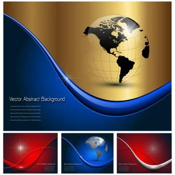 Abstract business backgrounds Stock Illustration