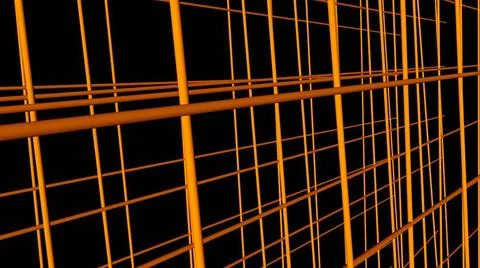 Abstract business computer technology background with grid, 3d render back... Foto stock