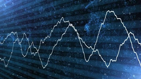 Abstract business data chart with graphs motion Stock Footage 334815653