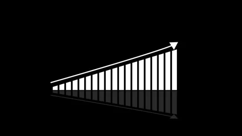 Abstract business graph chart, Business success concept. concept wealth sto.. Stock Footage 310417492