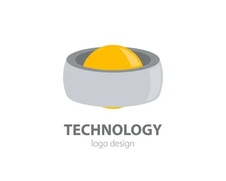 Abstract business logo design. Vector company logotype concept. Globe corpora 스톡 일러스트