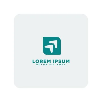 Abstract Business logo template vector illustration elements isolated Stock Illustration