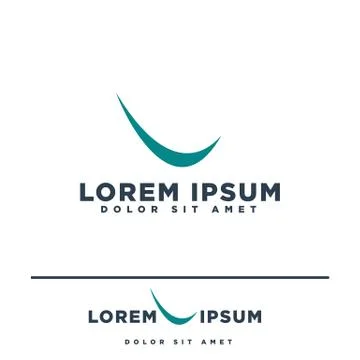 Abstract Business logo template vector illustration elements isolated Stockillustratie