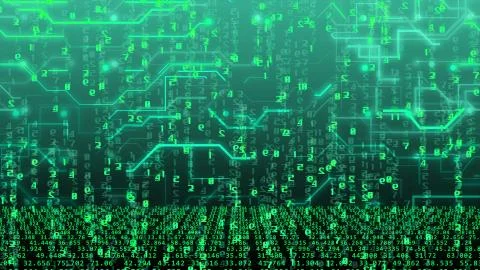 Abstract business technology concept Stock Illustration