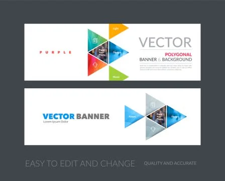 Abstract business vector set of modern roll Up Banner stand desi Stock Illustration