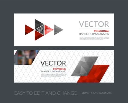 Abstract business vector set of modern roll Up Banner stand desi Illustrazione stock