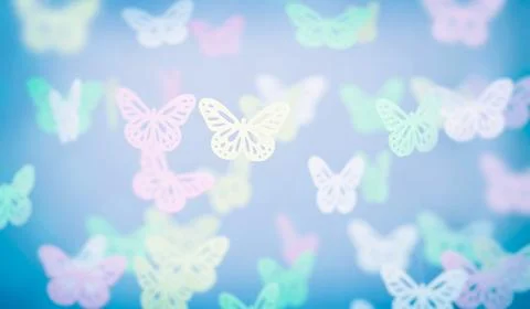 Abstract butterfly background Stock Illustration