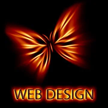 Abstract butterfly Stock Illustration