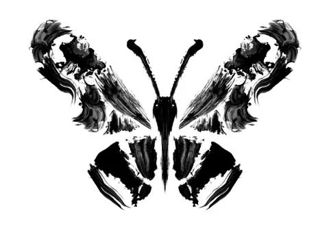 Abstract butterfly Stock Illustration