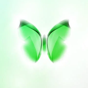 Abstract butterfly Stock Illustration