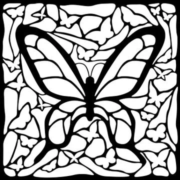 Abstract butterfly イラスト素材
