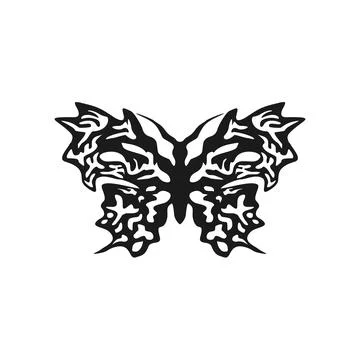 Abstract butterfly Stock Illustration