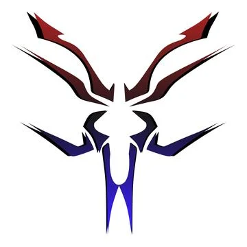 Abstract Butterfly Logo Design Element. Stock Illustration