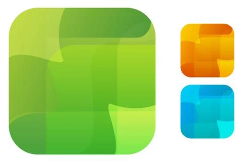 Abstract buttons Stock Illustration